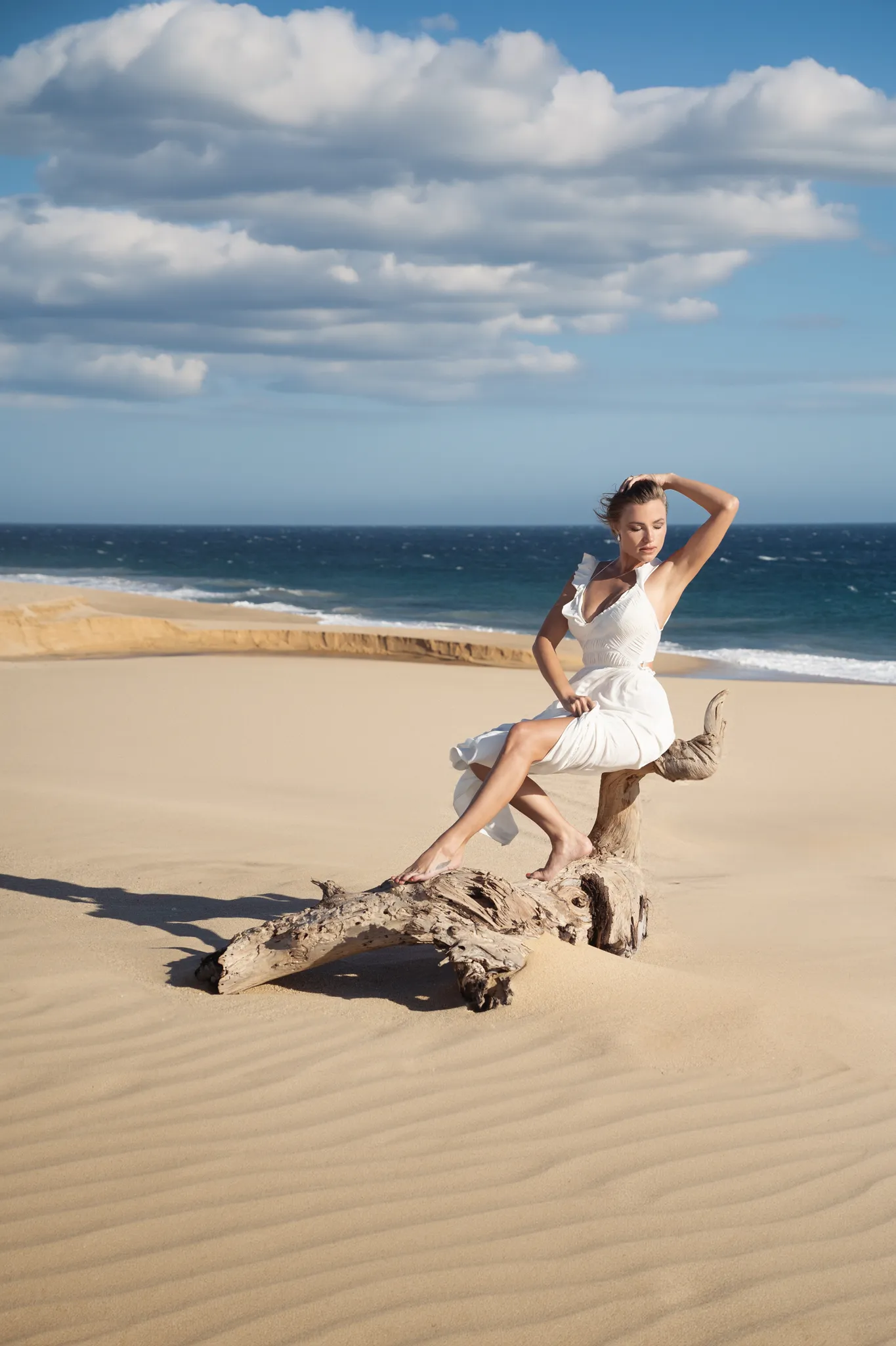 destination fashion portrait beach lifestyle photography in cabo san lucas